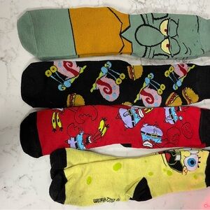 SpongeBob SquarePants Character Socks Set